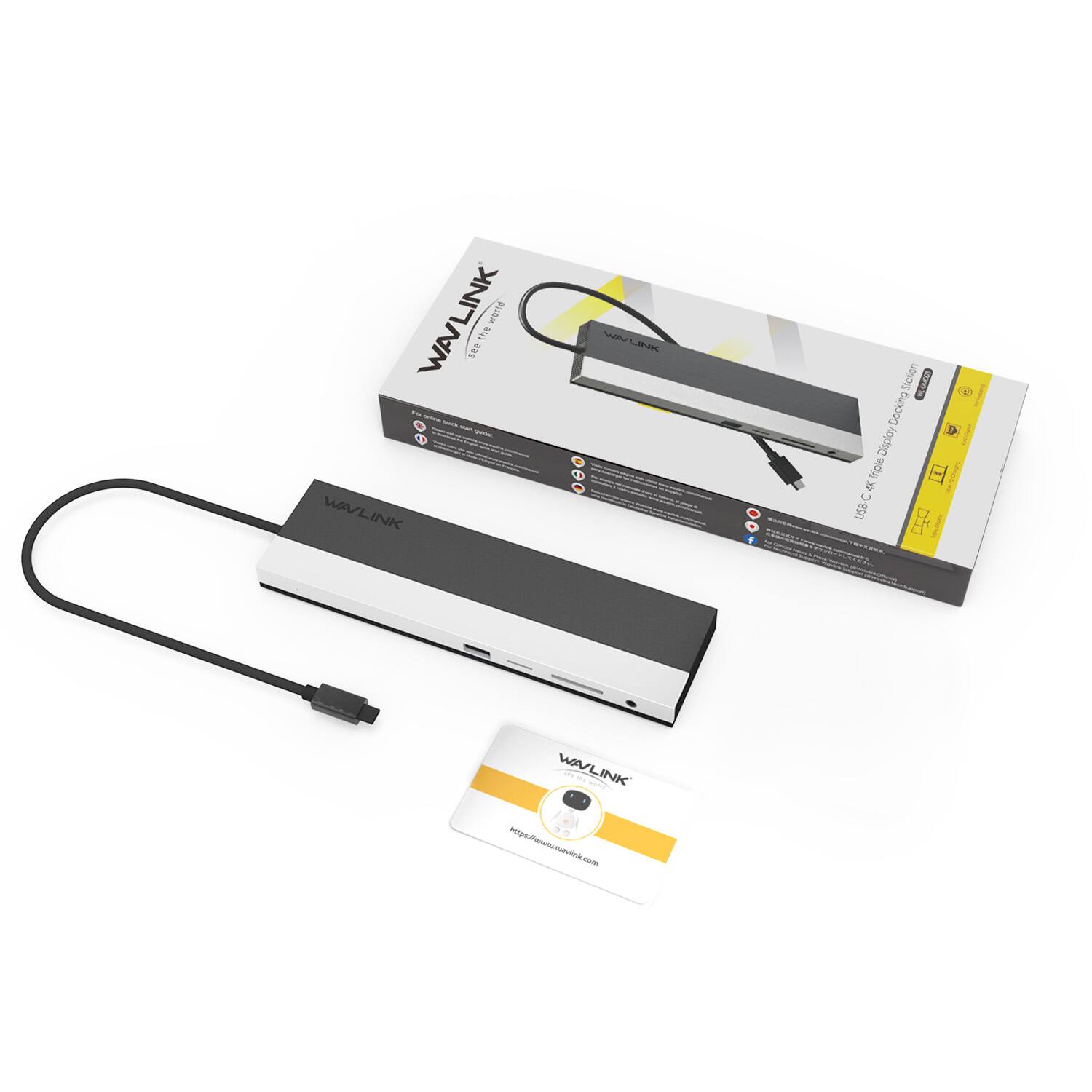 WAVLINK world the Demder WAVLINK

3 twitter LINK

Station VEGANICOS Docking Display 4K Triple USB

WAVLINK https://www.wavink.com
