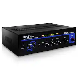 Pyle - Microphone PA Mono Amplifier - Black