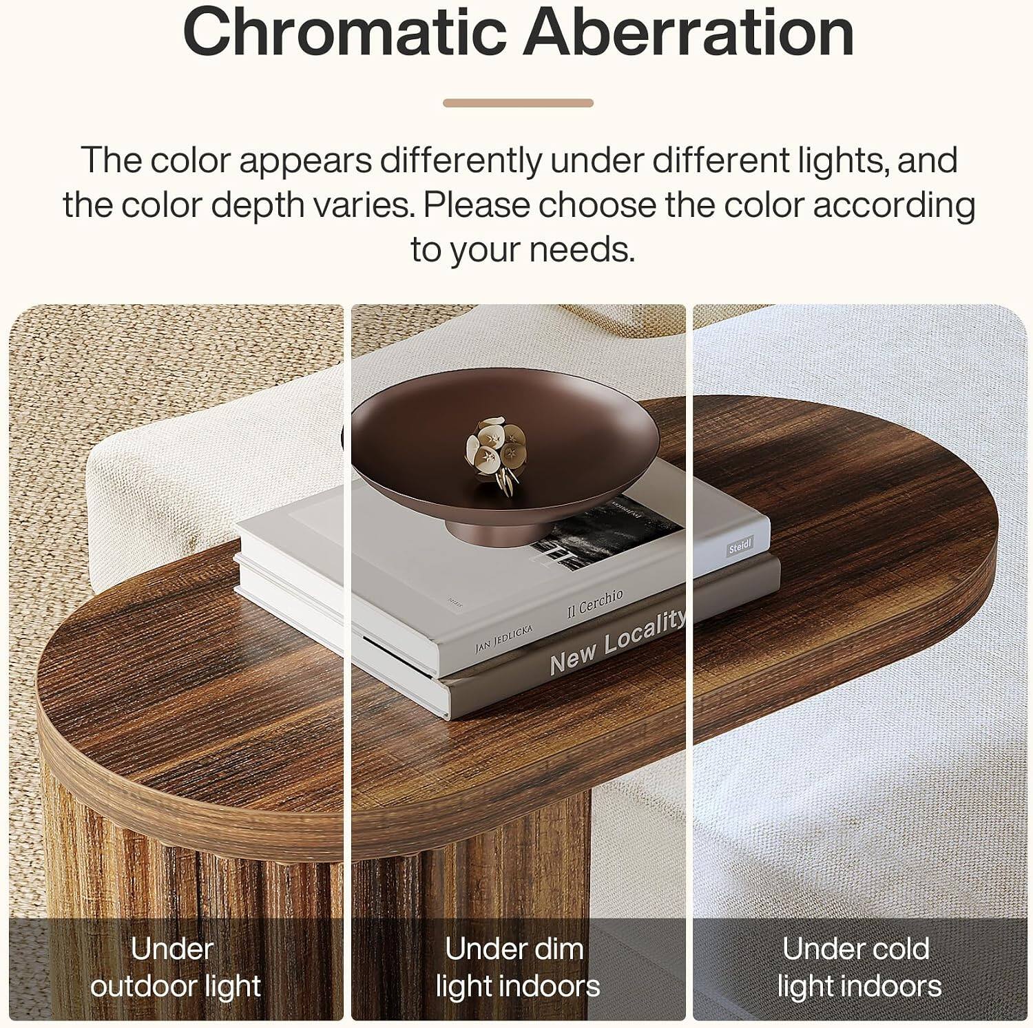 Chromatic Aberration

The color appears differently under different lights, and the color depth varies. Please choose the color according to your needs.

Steldi
Il Cerchio JAN JEDLICKA Locality New

Under outdoor light
Under dim light indoors
Under cold light indoors