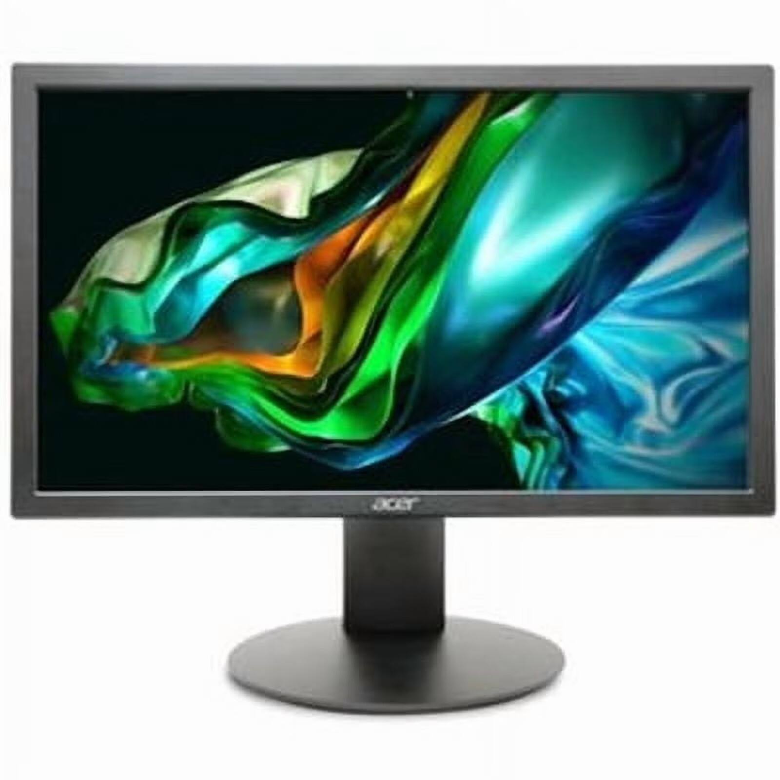 Left. Acer - Acer V206Q A 20" Class LCD Monitor 16:9 Black UMIV6AAA19 - Black.