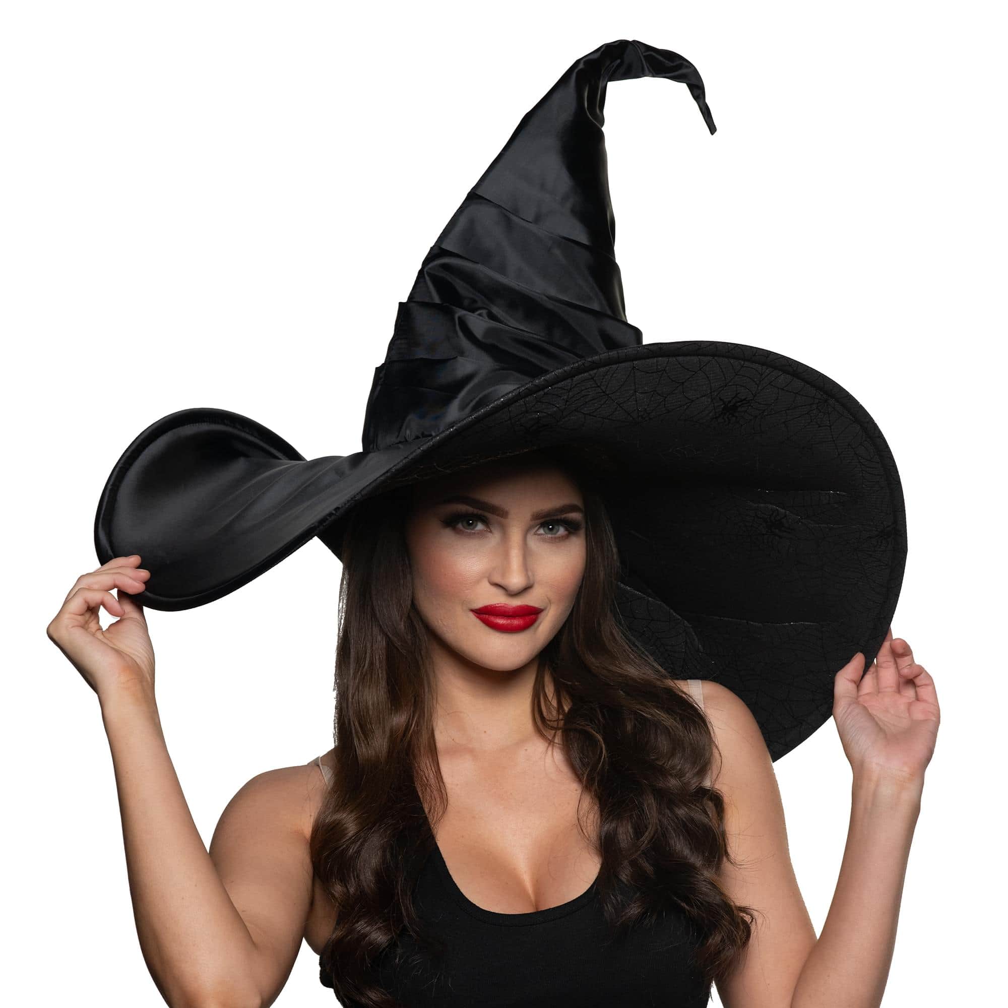 Underwraps - Jumbo Witch Hat Adult Costume Accessory - Black