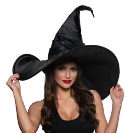 Underwraps - Jumbo Witch Hat Adult Costume Accessory - Black