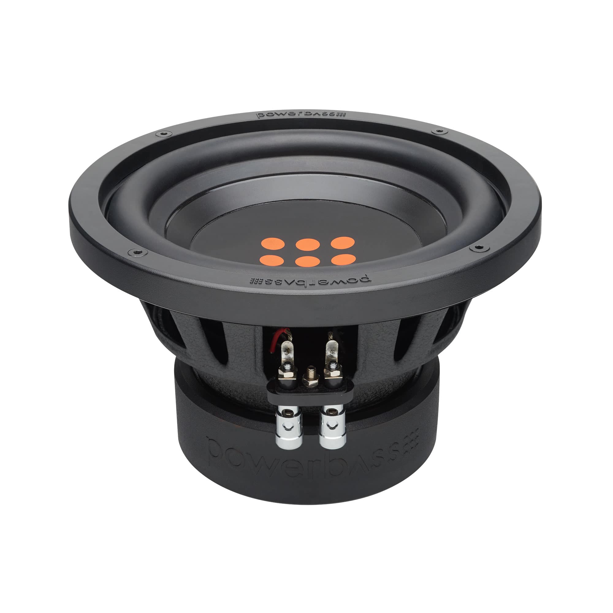 Powerbass - PBX1-8D2 - 8" Dual 2 ohm VC 300Wrms / 600Wmax - Black/Gray