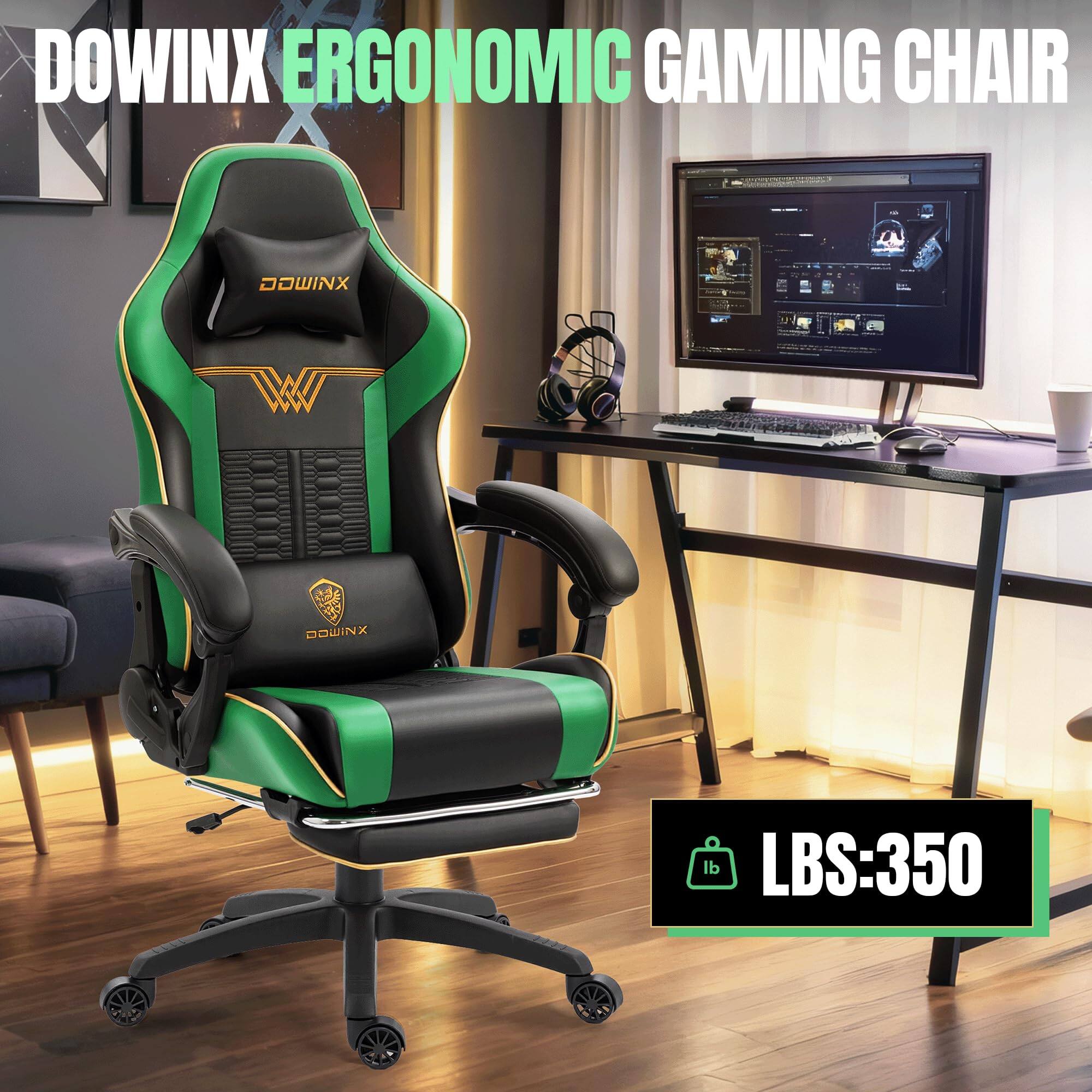 DOWINX ERGONOMIC GAMING CHAIR  
LBS: 350