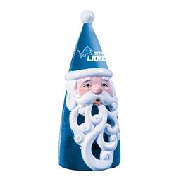 Evergreen Enterprises - Detroit Lions 8" LED Santa Statue - Blue