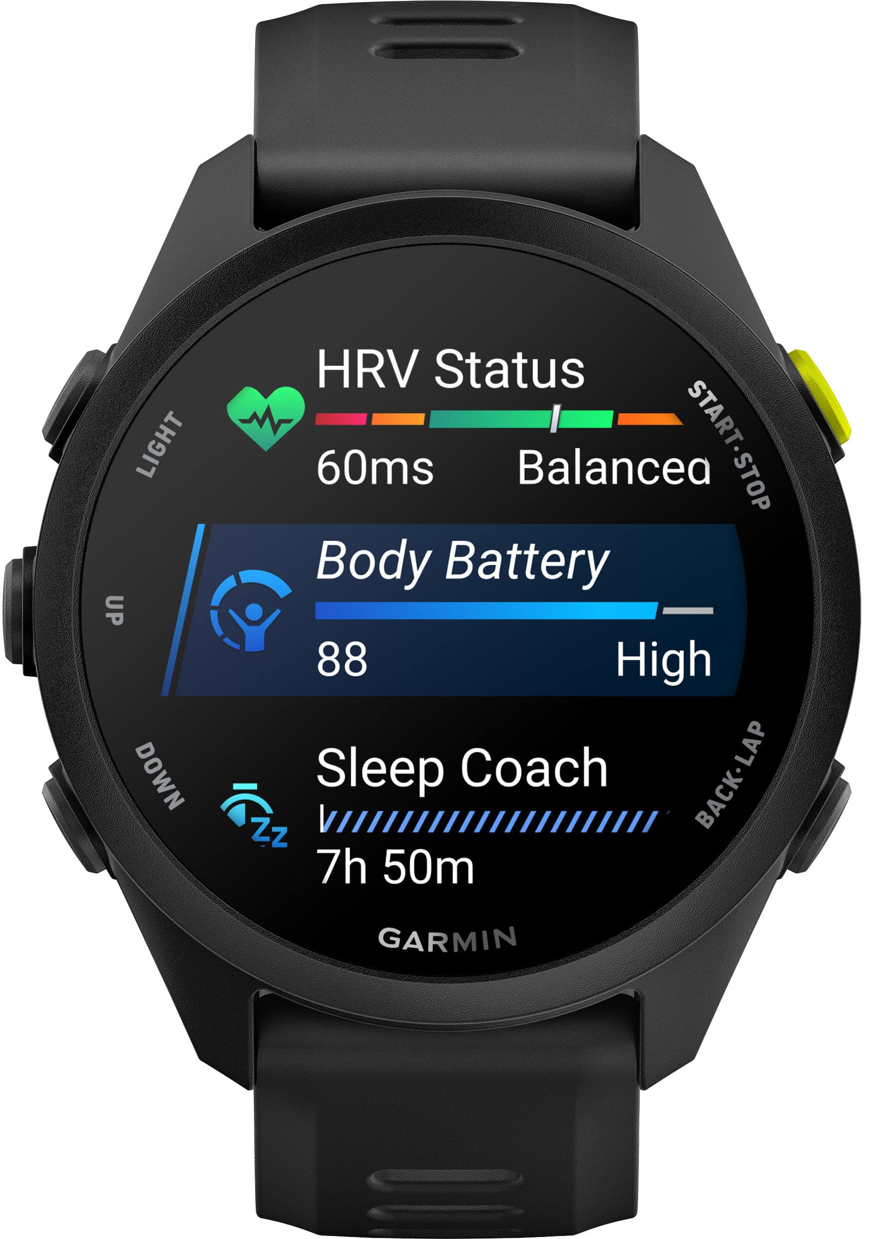 Garmin Forerunner 70 GPS Smartwatch 43 mm Fiber Reinforced polymer