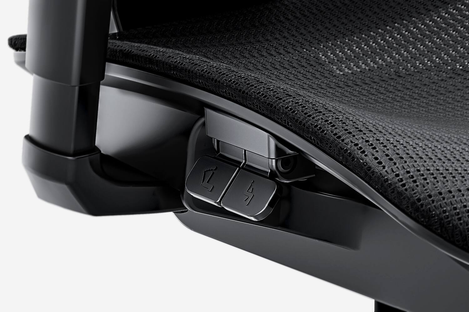 Back. AndaSeat - X-Air Pro Mesh Office Gaming Chair with Dynamic Lumbar Support, 3D Headrest, 5D Armrests & Adjustable Recline - Celeste.