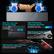 Main Key Area Heat Avoidance Design
Heat source offset, cool gaming key area experience
High-Performance Composite Heat Pipes
Covering major heat sources
Large diameter 10mm / 8mm
High-Pressure Turbo Fan
80 ultra-thin blades Made of LCP material
High-Density Copper Heat Fins
126 high-efficiency fins, 0.2mm thickness
Total surface area: 28,000 mm²