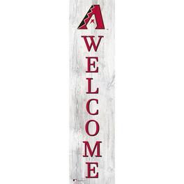 Fan Creations - Arizona Diamondbacks 48'' Welcome Leaner - Multicolor