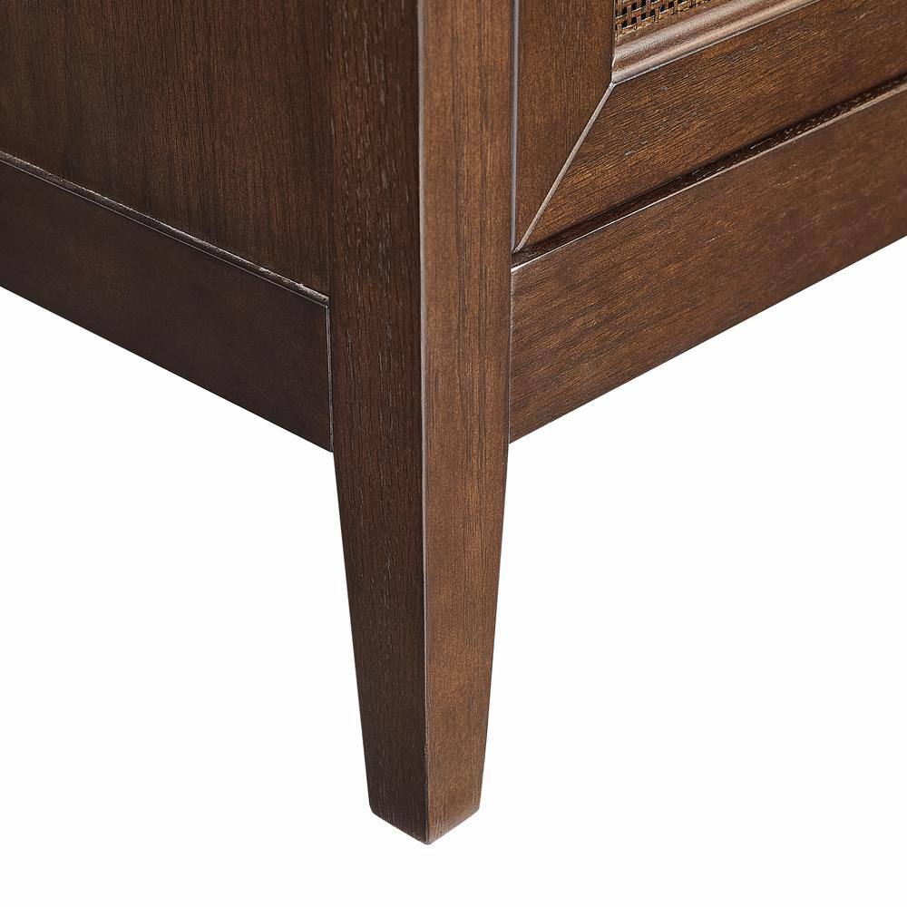 Alt View 10. Crosley Furniture - Milo Sideboard - Dark Brown.