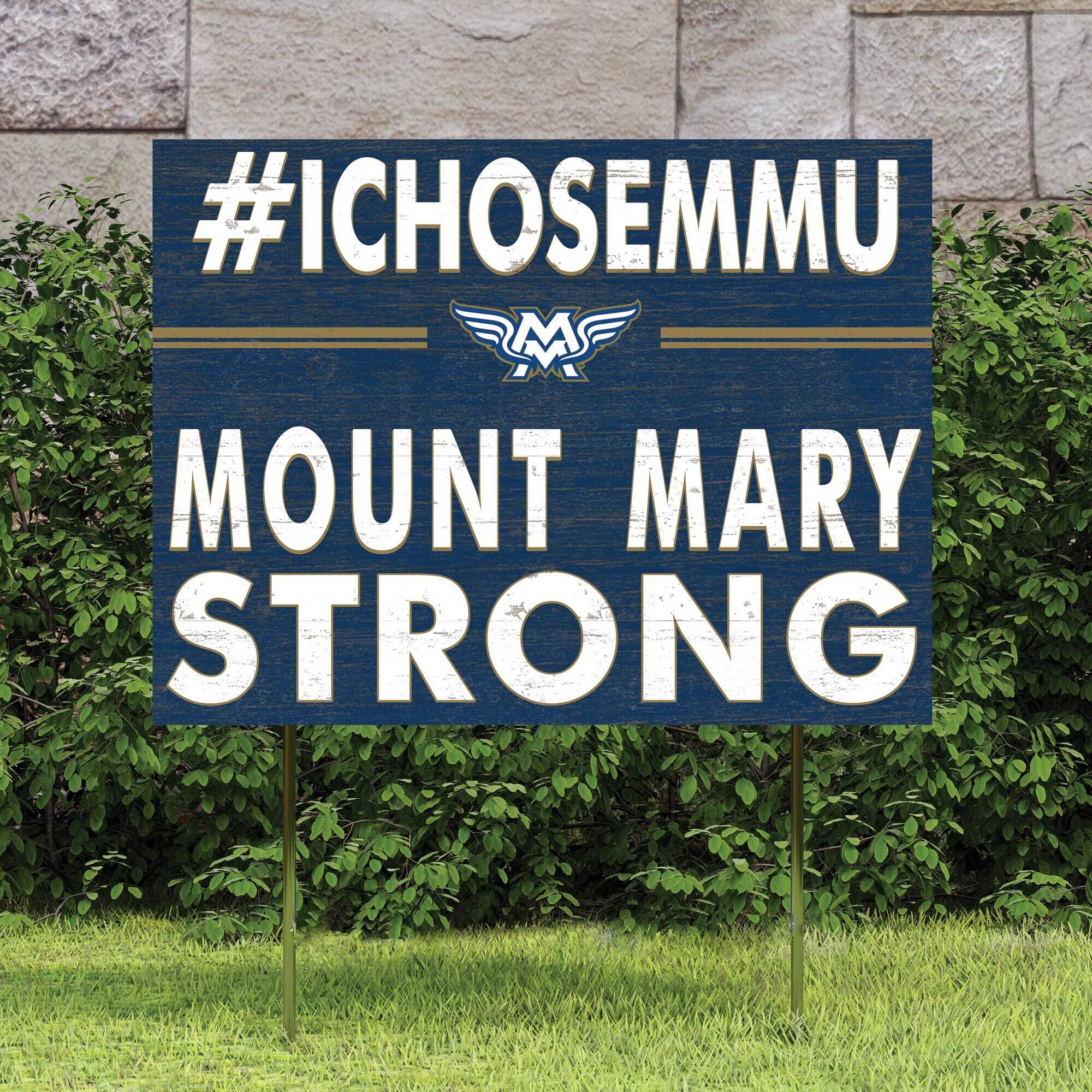 #ICHOOSEMMU  
MOUNT MARY STRONG