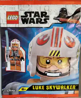 NEW LEGO Luke Skywalker paper bag 912507