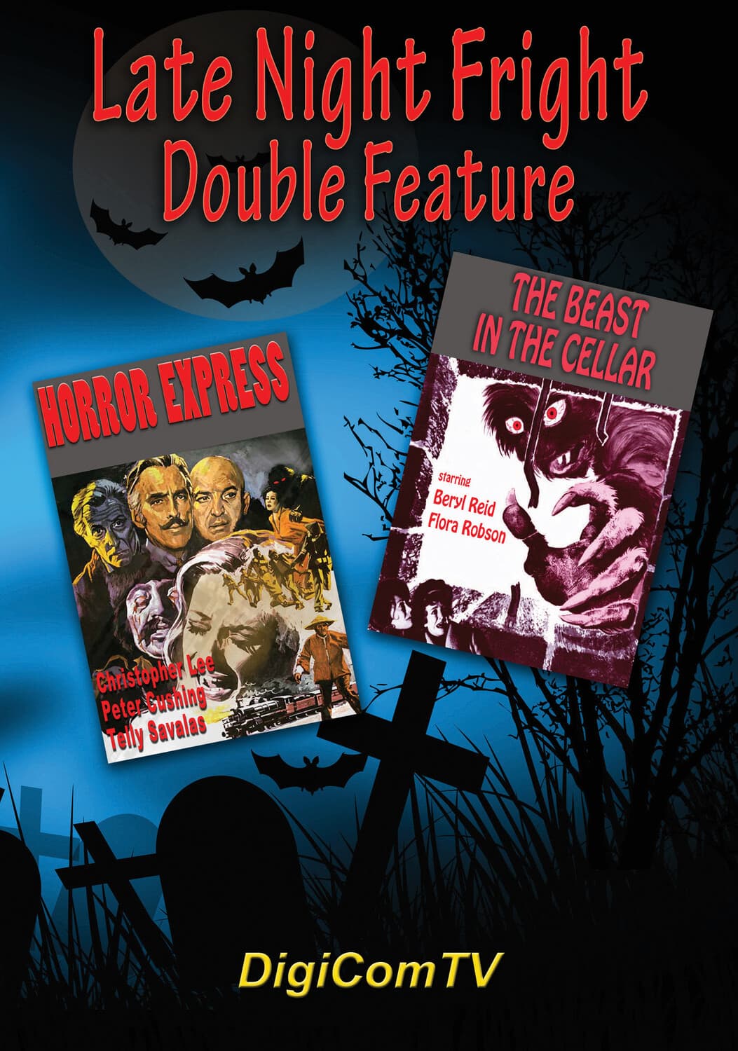 Late Night Fright: Double Feature Horror Express & Beast In The Cellar   - DVD price history on PriceWatchPro