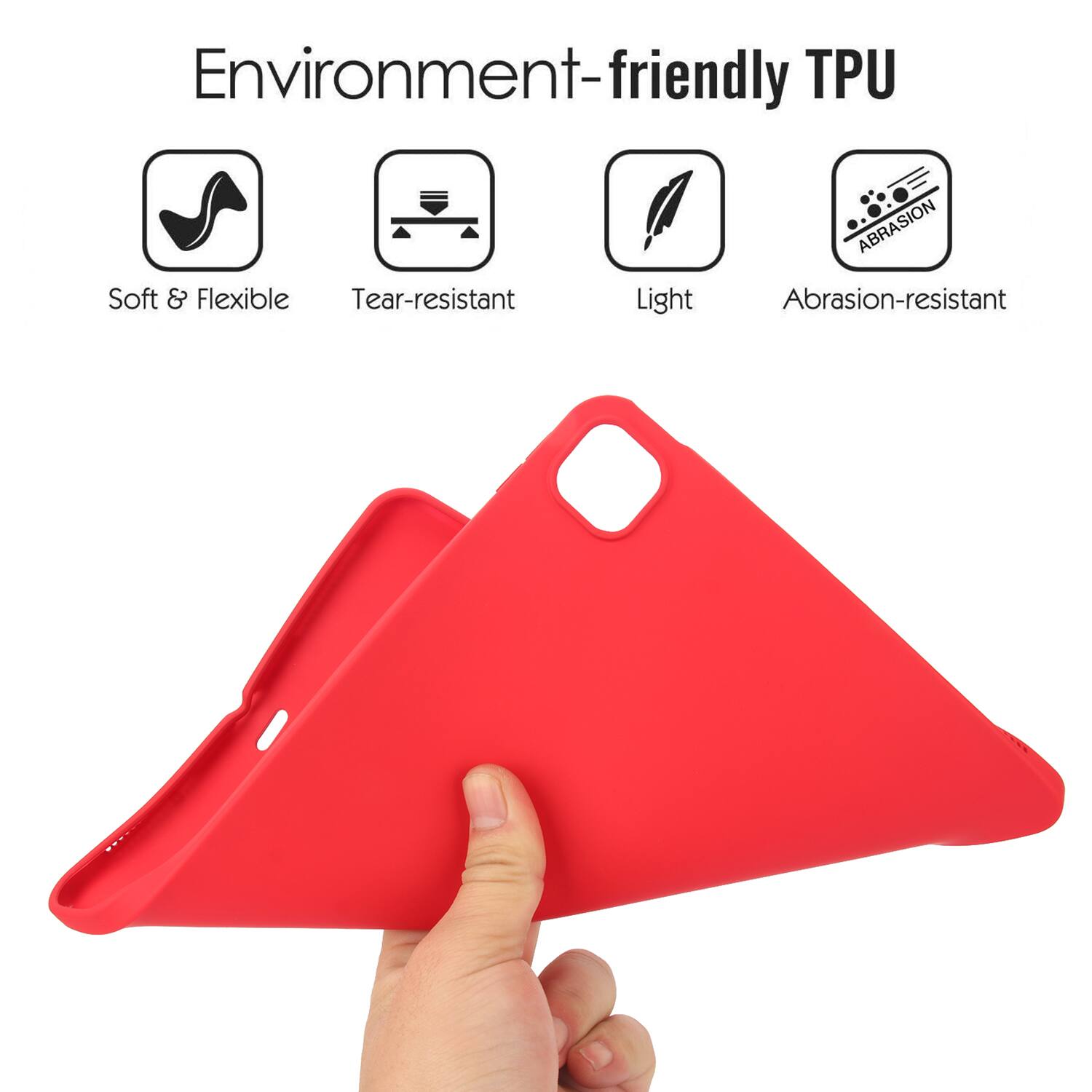Environment-friendly TPU

- Soft & Flexible
- Tear-resistant
- Light
- Abrasion-resistant
