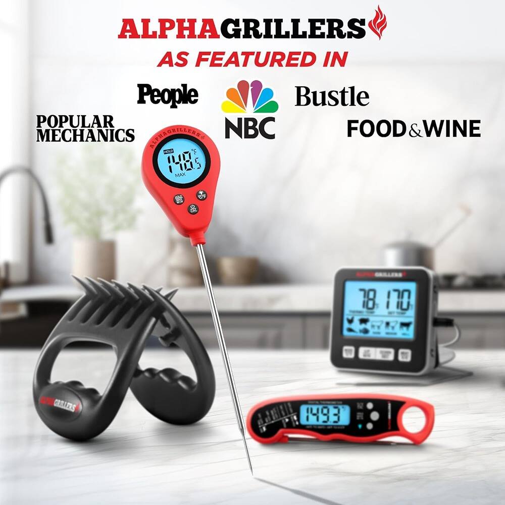 ALPHAGRILLERS AS FEATURED IN  
People NBC POPULAR MECHANICS BUSTLE FOOD&WINE