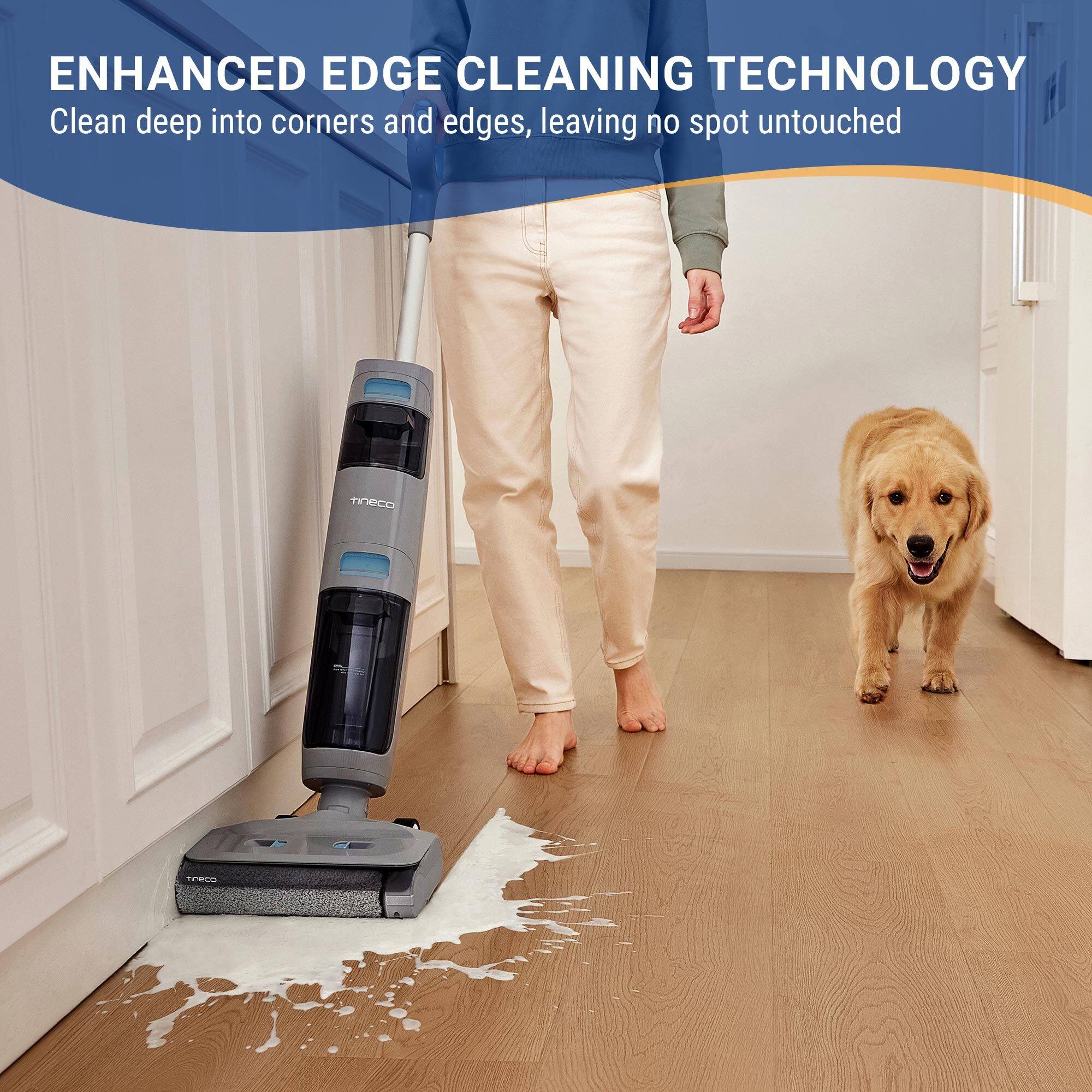 ENHANCED EDGE CLEANING TECHNOLOGY  
Clean deep into corners and edges, leaving no spot untouched