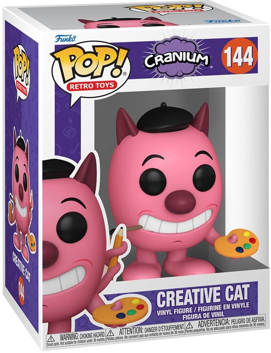 Funko POP! Cranium 144 on Retro Toys Creative Cat figurine en vinyle Vinyl figure / figura de vinil Peligro de asfixia d'etouffement. Advertencia: para niños menores de 36 meses. Danger d'étouffement. Attention: danger d'étouffement. Partes pequeñas. No es adecuado para menores de 36 meses. Petites pièces. Not suitable for children under 36 months. Small parts. Not suitable for children under 36 months. Petite pièces. Not suitable for children under 36 months. Petites pièces. Not suitable for children under 36 months. Petites pièces. Not suitable for children under 36 months. Petites pièces. Not suitable for children under 36 months. Petites pièces. Not suitable for children under 36 months. Petites pièces. Not suitable for children under 36 months. Petites pièces. Not suitable for children under 36 months. Petites pièces. Not suitable for children under 36 months. Petites pièces. Not suitable for children under 36 months. Petites pièces. Not suitable for children under 36 months. Petites pièces. Not suitable for children under 36 months. Petites pièces. Not suitable for children under 36 months. Petites pièces. Not suitable for children under 36 months. Petites pièces. Not suitable for children under 36 months. Petites pièces. Not suitable for children under 36 months. Petites pièces. Not suitable for children under 36 months. Petites pièces. Not suitable for children under 36 months. Petites pièces. Not suitable for children under 36 months. Petites pièces. Not suitable for children under 36 months. Petites pièces. Not suitable for children under 36 months. Petites pièces. Not suitable for children under 36 months. Petites pièces. Not suitable for children under 36 months. Petites pièces. Not suitable for children under 36 months. Petites pièces. Not suitable for children