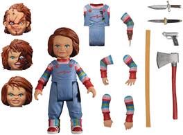 PopMarket - Mezco - 5 Points - Chucky Deluxe Figure Set - COLLECTIBLES - Multicolor