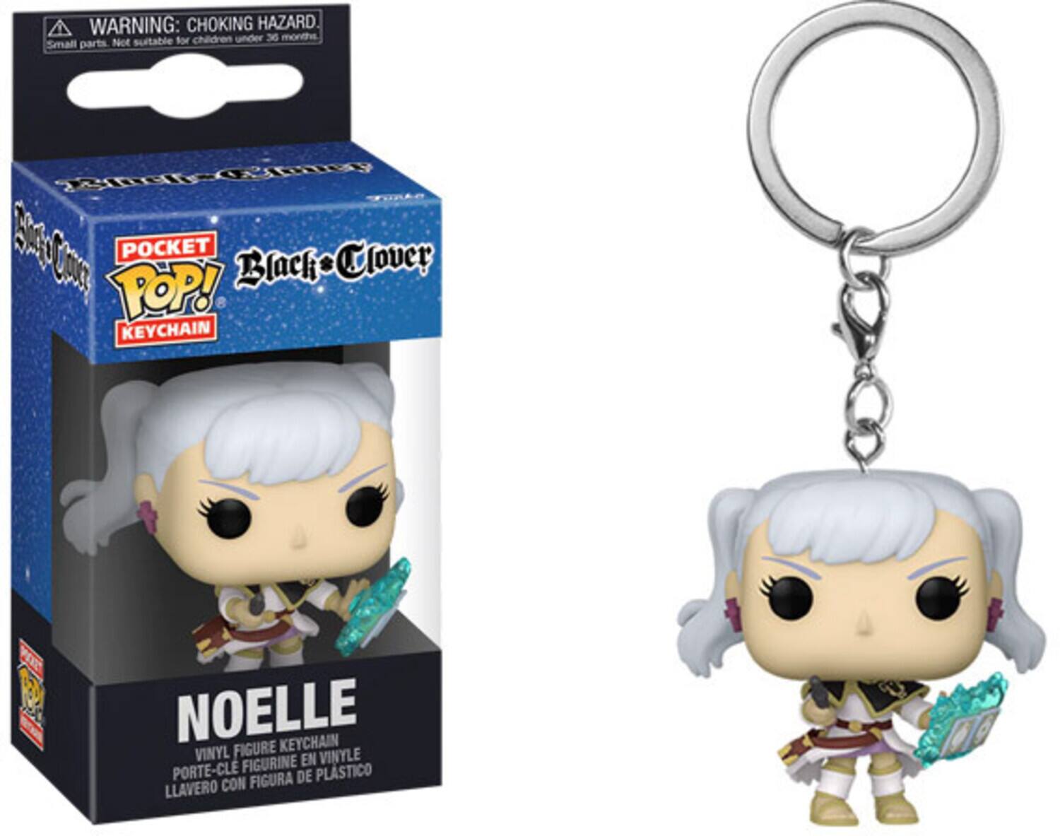 Funko POP Keychain: Black Clover – Noelle, Vinyl-Schlüsselanhänger Ca. 11,76 Cm