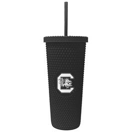Logo Brands - South Carolina Gamecocks 24oz. Logo Studded Tumbler - Multicolor