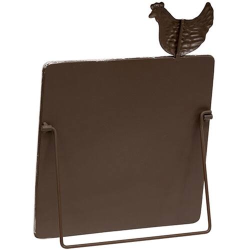 Left. BreeBe - Farmhouse Chicken Chalkboard Easel - Multi.