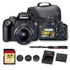 Canon EF-S Lens 18-55mm Zoom Canon 1:3.5-5.6 EOS Rebel T100
Canon SD XC 64 GB
Canon Lens Cap
Canon Battery Charger
Canon Battery
Canon Strap
Canon Lens Hood