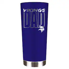 Great American Products - Minnesota Vikings Dad 18oz. Roadie Tumbler - Multicolor