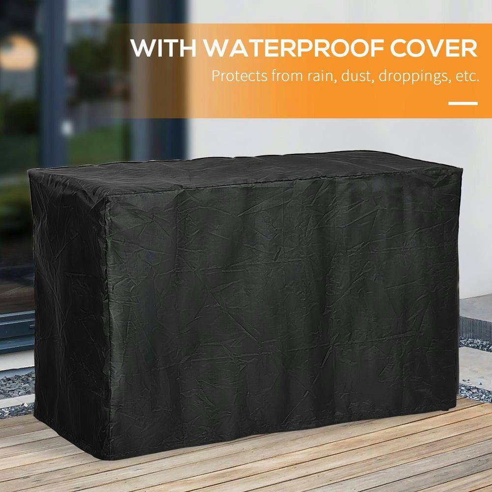 WITH WATERPROOF COVER  
Protects from rain, dust, droppings, etc.