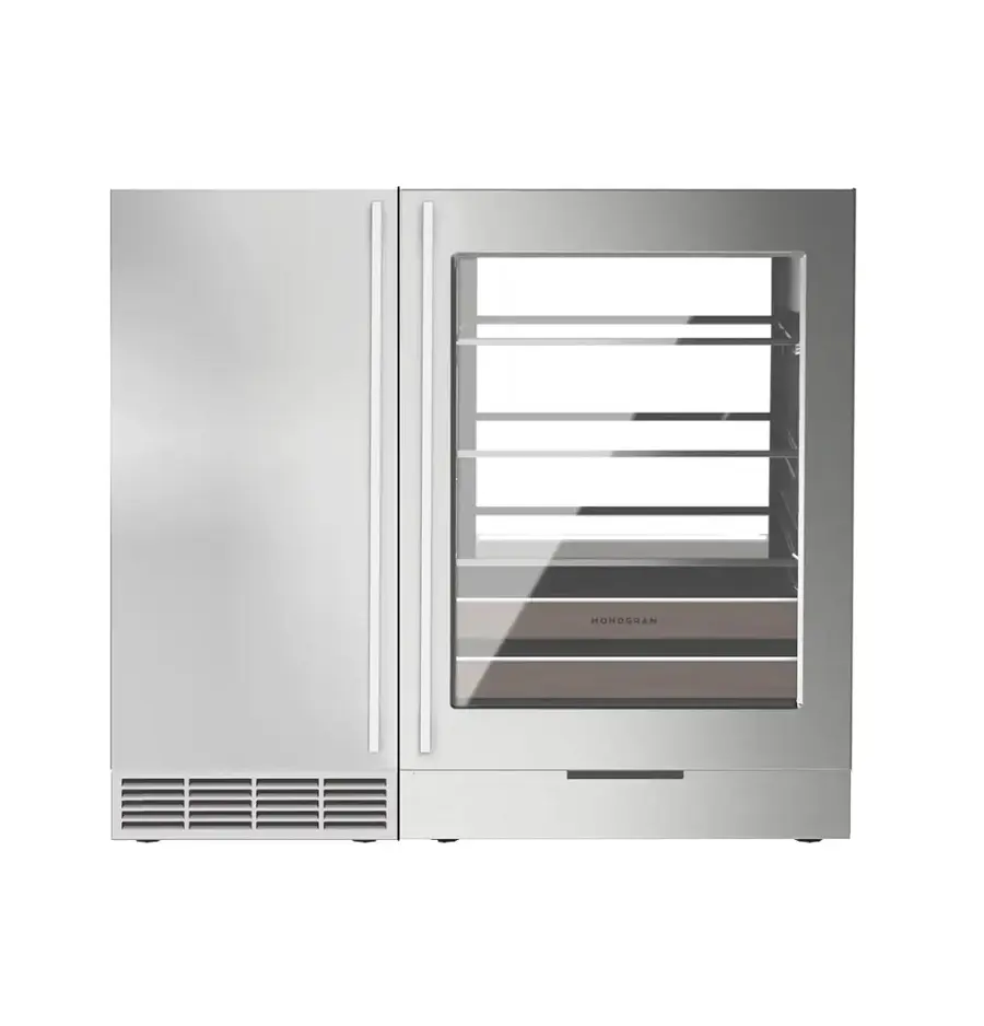 Alt View 14. Monogram - 13-Bottle Built-In Wine Refrigerator with Illuminated Interior - Custom Panel Ready.