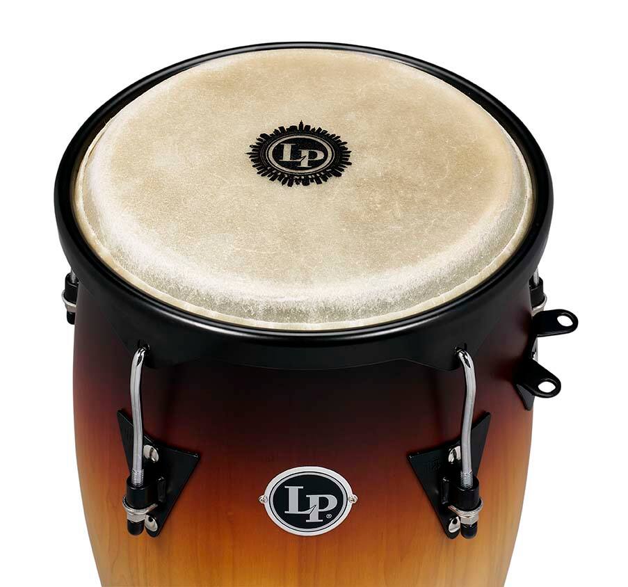 Angle. Latin Percussion - City 10" and 11" Conga Set.
