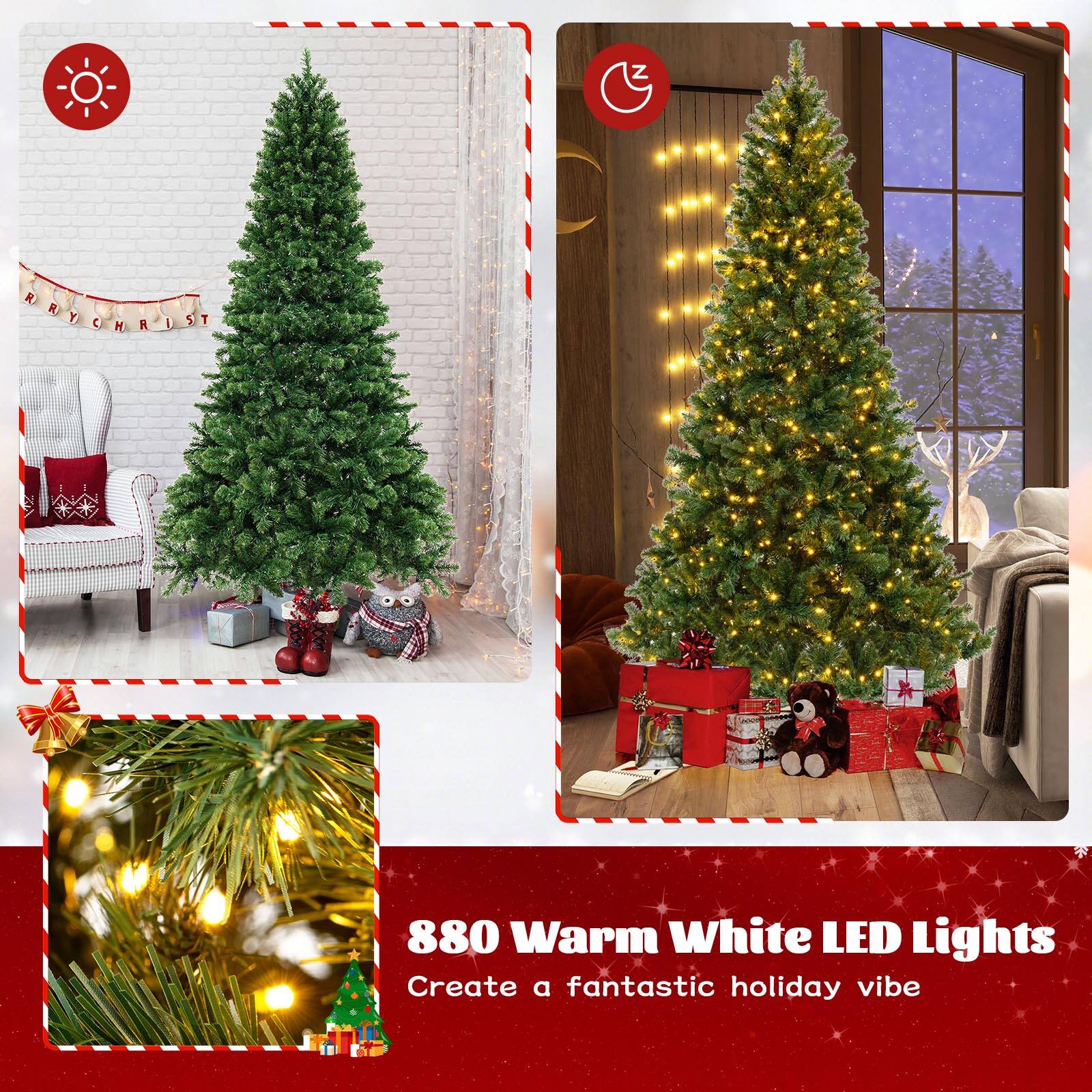 Z BRYEHRIST 880 Warm White LED Lights Create a fantastic holiday vibe

880 Warm White LED Lights
Create a fantastic holiday vibe