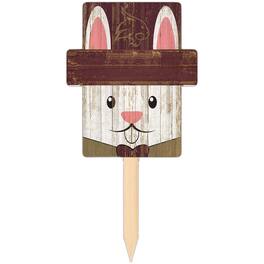 Fan Creations - Texas State Bobcats 16" x 19" Easter Bunny Yard Stake - Multicolor