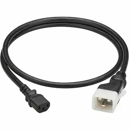 Front. Tripp Lite - Tripp Lite series P032-E04 Power Extension Cord - For Computer, Monitor, HDTV, PDU, Printer, Server, Tablet, UPS - Black.