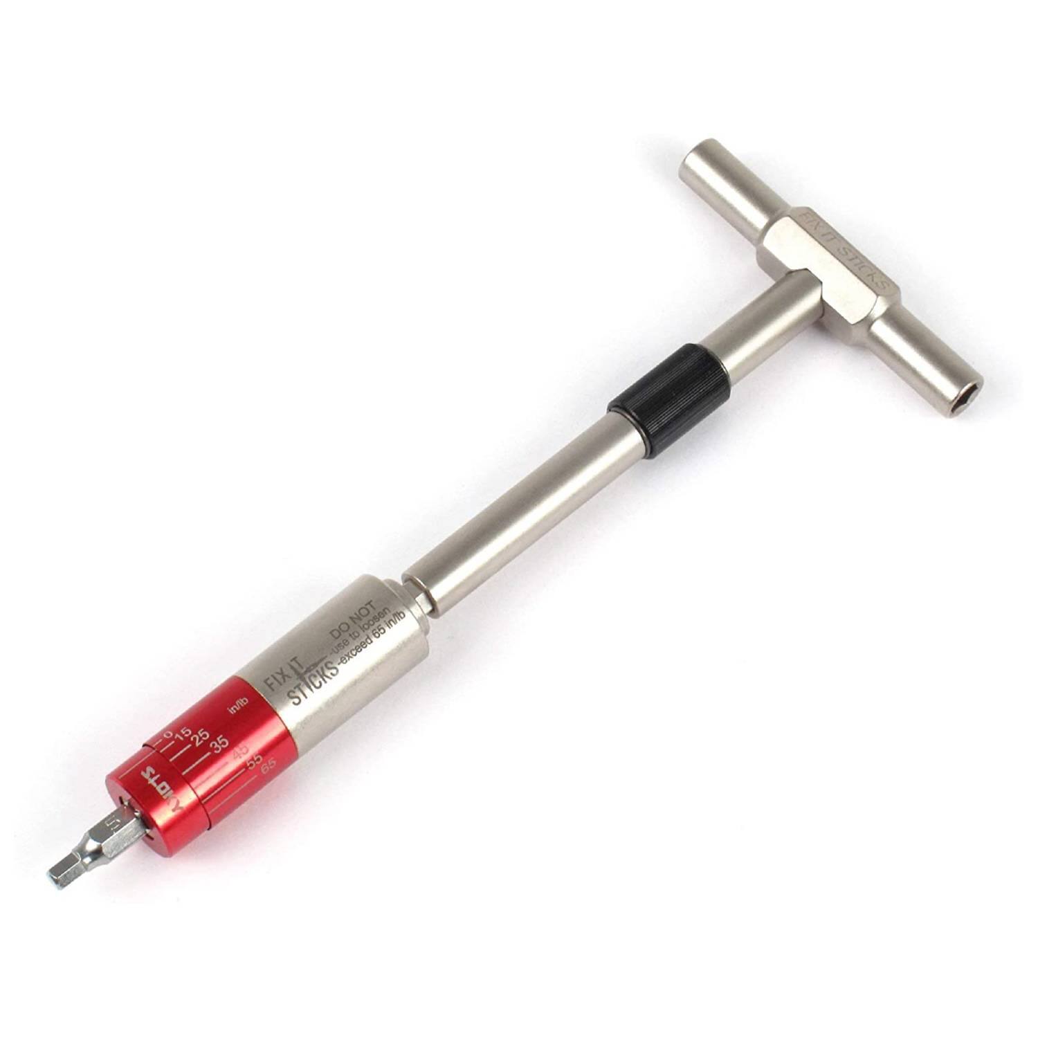 FAT STICKS  
DO NOT loosen 65 in/lb to use -exceed IT  
FIX STICKS  
15 25 35 45 55 65