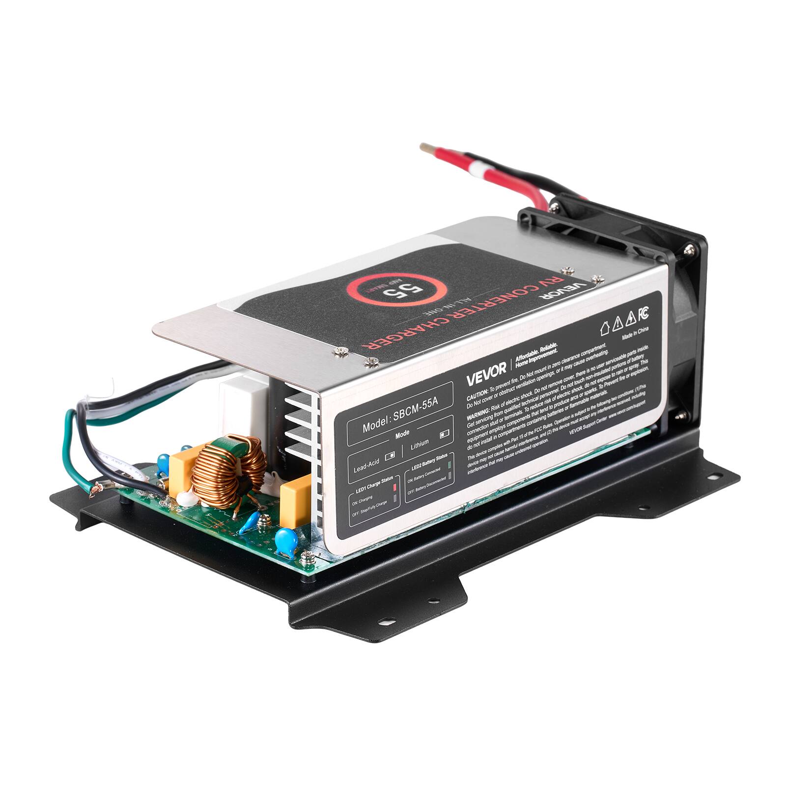 SMART 55 AND RV VEVOR NI CONVERTER ALL ONE CHARGER Adjustable. Home Improvement. Refable JOVERED CALOR preheating converter, what parts NO 0% UPP VEVOR Not out in of per A empless fire connection a paragraph unive Do not buy your not expose By prevent colories persomed en JINY organs A CAUTION: Erimer 2 Yourste what factnical of sidommat 20 mudersiel nively A Fild at qualified reduce odel:SBCM-55A butternier sapiron WARNING tran perminade that Model: Get serving Cheeson Mode commedion equipment's employs NO Rateri 65 or di an 10 proper Status Do to Lead-Acid LEA Sectory - Charge Statur or LEOT or payer your
