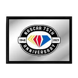The Fan-Brand - NASCAR 19" x 27" Framed Mirrored Wall Sign - Multicolor