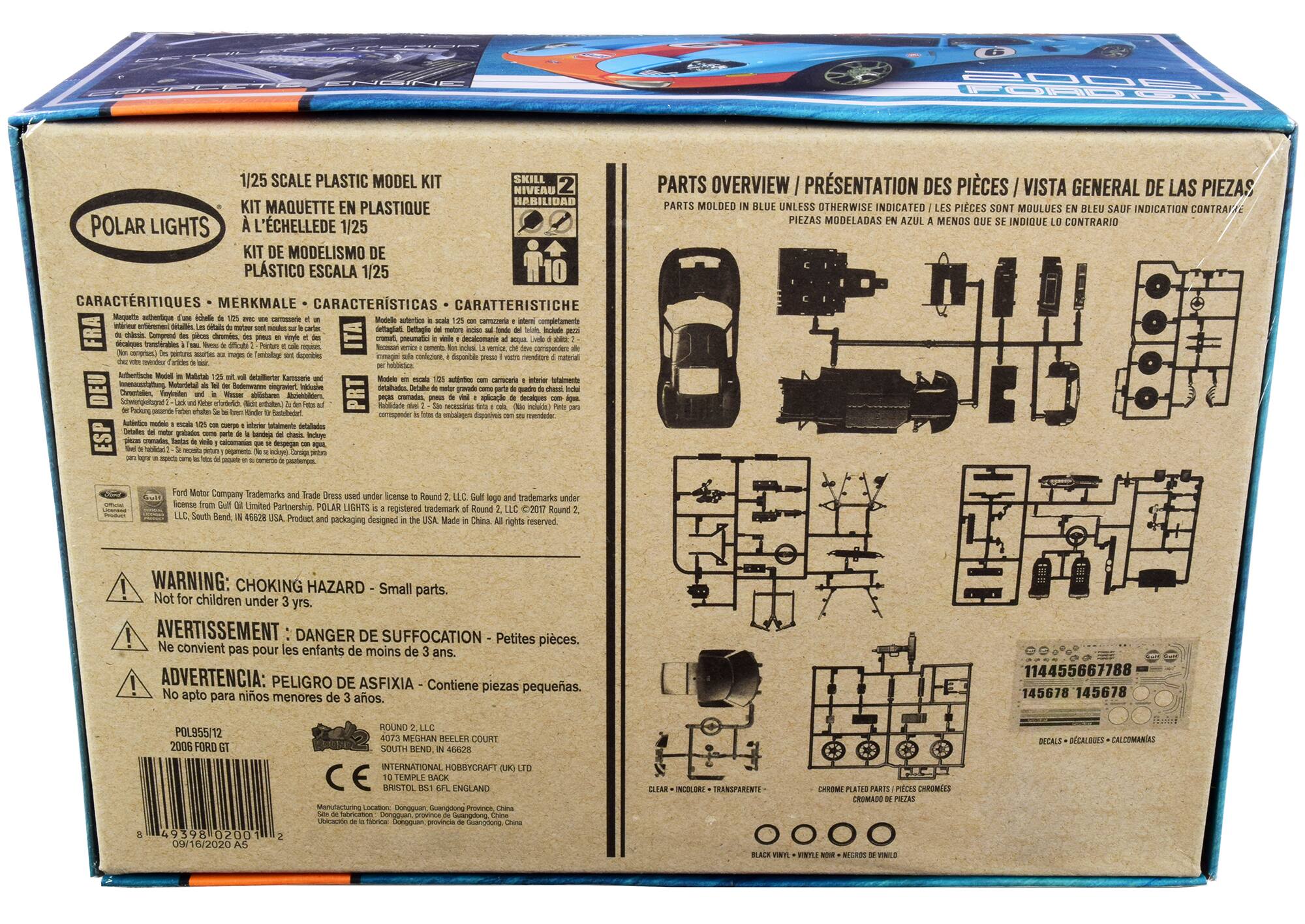 2006 ORIO 1/25 SCALE PLASTIC MODEL KIT SKILL NIVEAU HABILIDAD KIT MAQUETTE EN PLASTIQUE POLAR LIGHTS L'CHELLEDE 1/25 KIT DE MODELISMO DE PLSTICO ESCALA 1/25 CARACTRITIQUES MERKMALE CARACTERSTICAS CARATTERISTICHE Maquette Dentiga C camswia completamente atence deltaglet Selfagln FRA - Th Compoend cheaes - nino crpenden coPerL eotdage -oa concona -pondle -d Moticka Intentne detailerte Lamonrie - camicare Ifalnacte - Melerietal -nrate Prelecgnie detaltados DEU Aotatec Sahwrglolgrat1 Snylraten adto -asr -enes d oamaeL a - nsse adhatetat! cerspnde embolages -ud tammente Ietaledos ESP - NR PARTS OVERVIEW PRSENTATION DES PICES / VISTA VISTA GENERAL DE LAS PIEZAS PARTS MOLDED BLUE UNLESS OTHERWISE IND