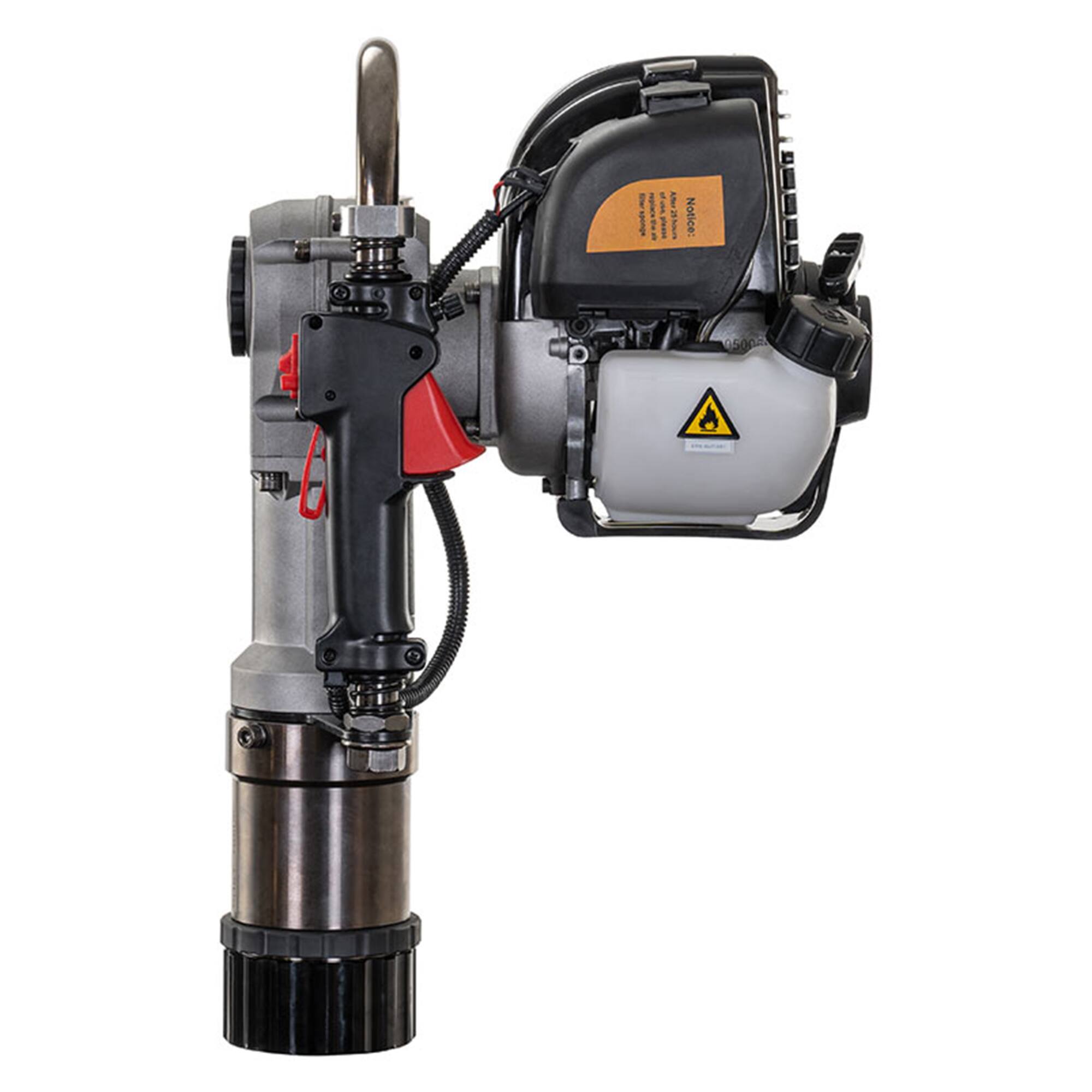 Alt View 5. Titan Post Drivers - Titan Post Drivers Gas Powered Fence Post Driver for T-Posts, Pipes and Stakes - Black/Grey.