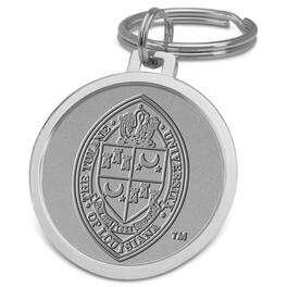Jardine - Tulane Green Wave Logo Split-Wire Key Ring - Silver