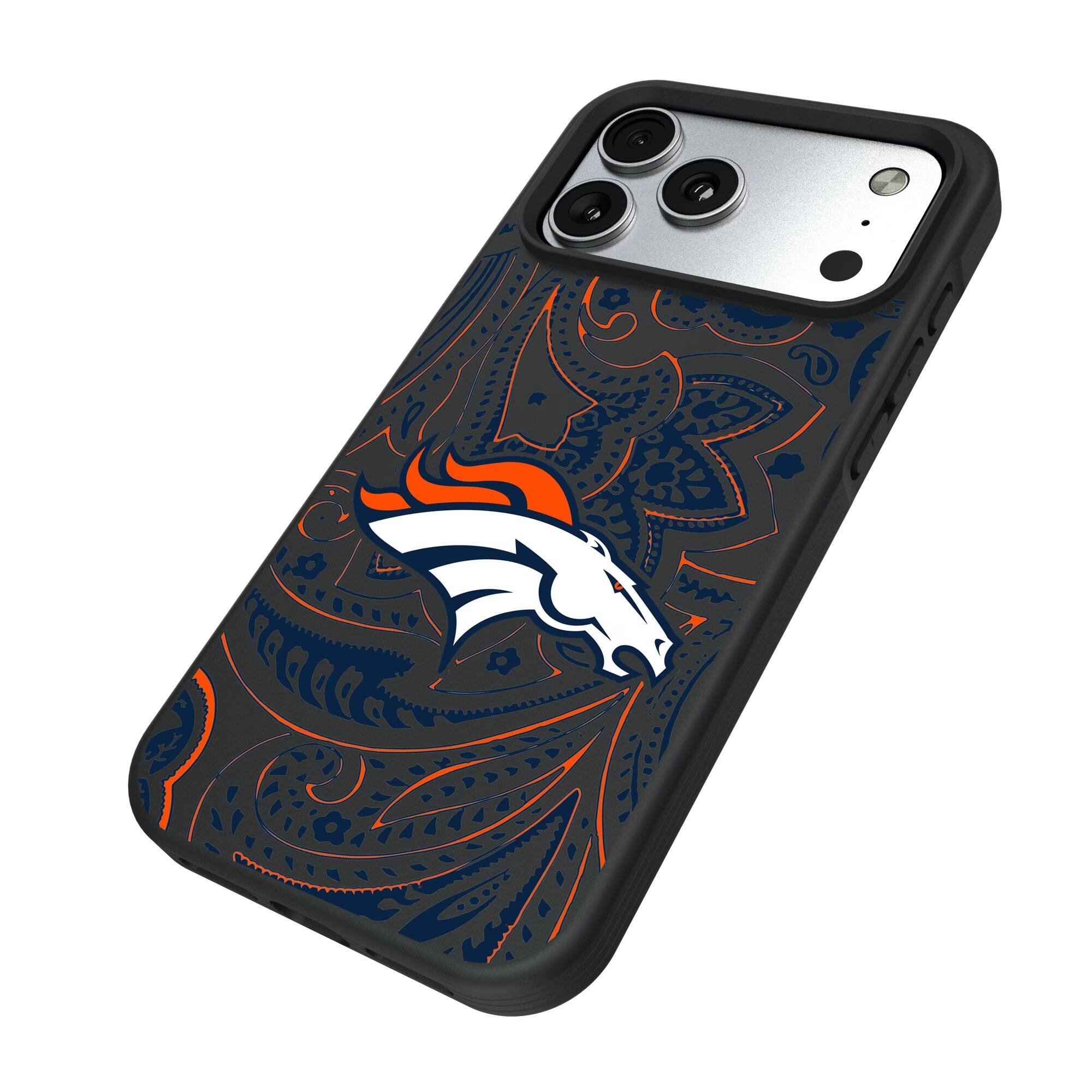 Alt View 1. Keyscaper - Bump Case with 8.2ft Drop Protection - 14 Pro Max - Multicolor.