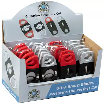Guillotine Cutter & V Cut
Guillotine Cutter
Ultra Sharp Blades
Performs the Perfect Cut