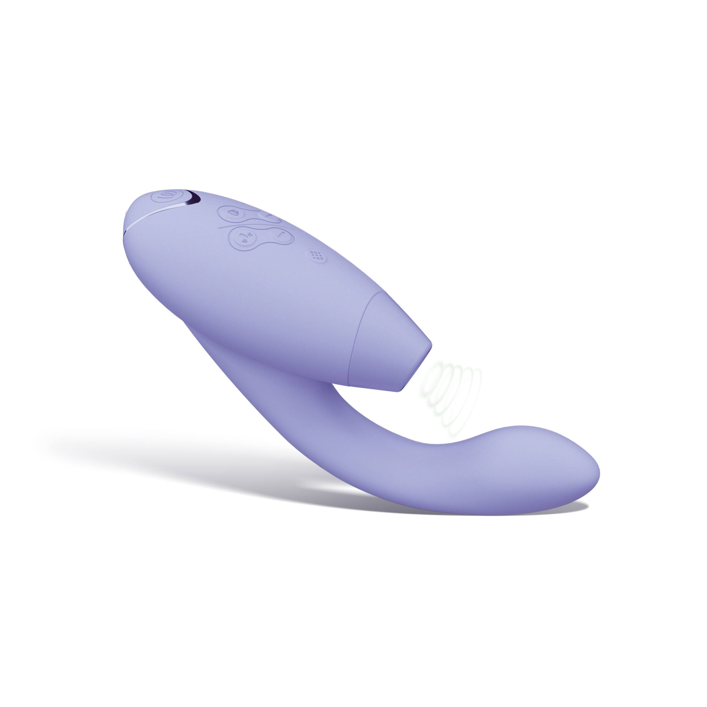 Front. Womanizer - Duo 2 - Lilac - Purple.