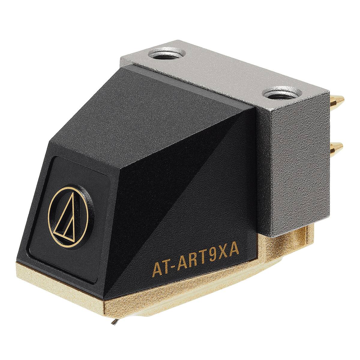 Front. Audio-Technica - Audio-Technica AT-ART9XA Dual Moving Coil Cartridge with Non-Magnetic Core - Gold/Black.