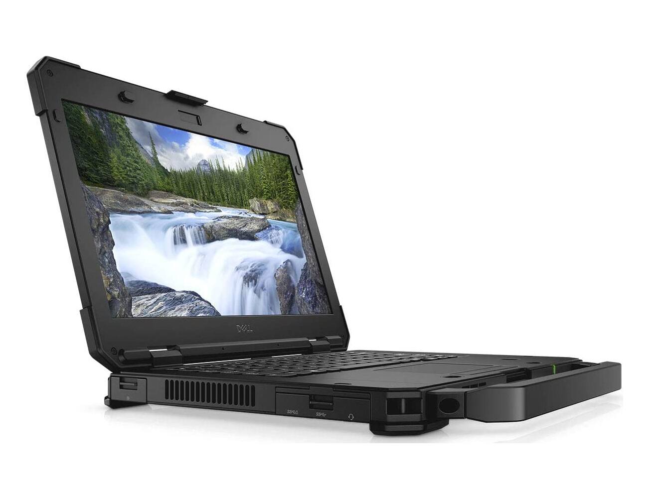 Angle. Dell - Dell Latitude 5420 Rugged Core i5-8350U 1.7GHz, 16GB, 512GB NVMe SSD, 14inch FHD, Windows 11 Pro (Refurbished) - Black.