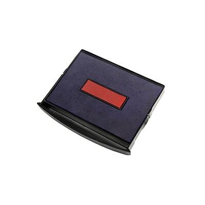 Alt View 1. 2000 Plus - Stamp Pad, Blue and Red Inks - Blue/Red.