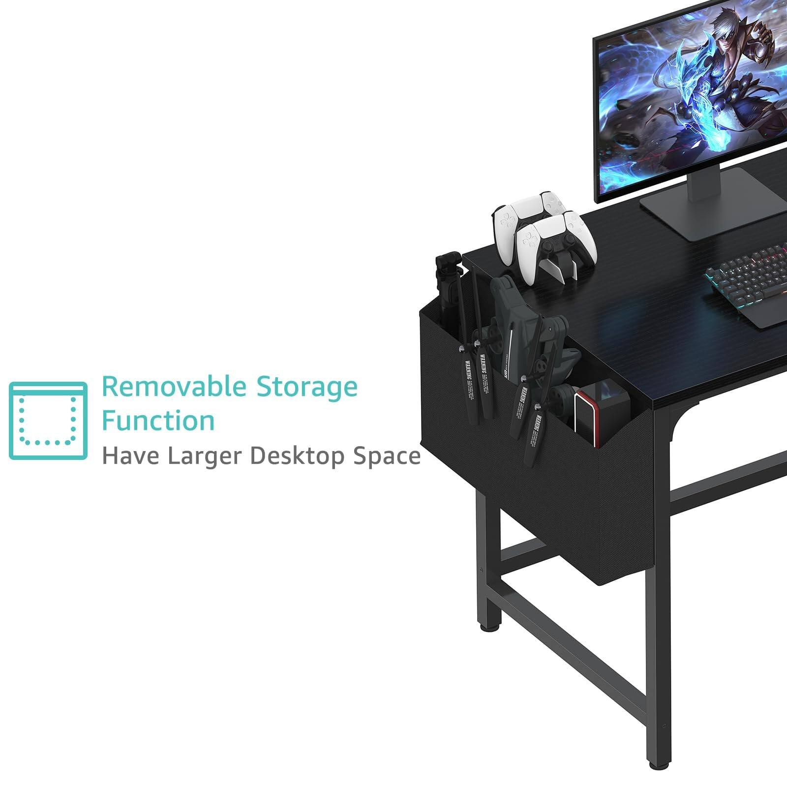 Removable Storage Function  
Have Larger Desktop Space