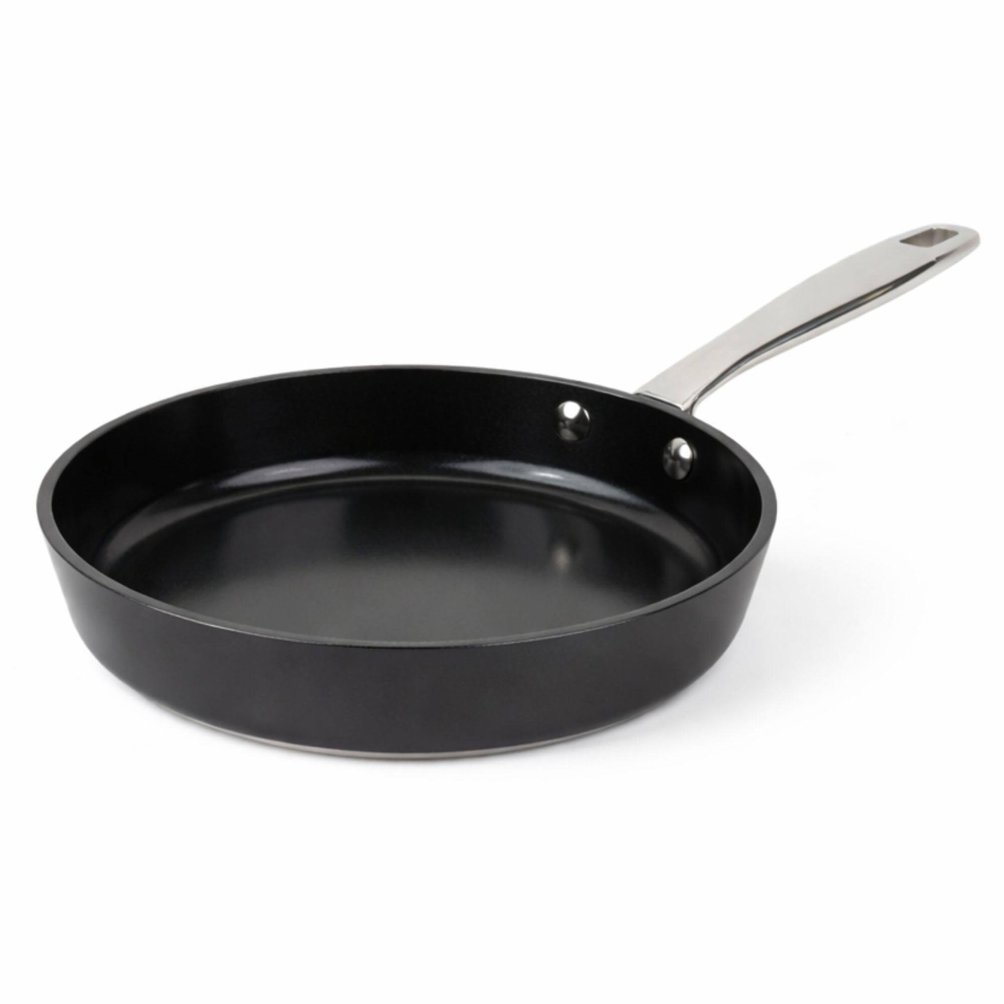 Alva - Maestro 9.5" Ceramic Nonstick Frying Pan – Oven & Induction Safe with Stay-Cool Handle - Black