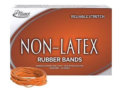 Alliance
RELIABLE STRETCH
NON-LATEX
RUBBER BANDS
BANDES ELASTIQUES SANS LATEX | UGAS DE HULE SIN LATEX
ONE POUND | 454 GRAMS