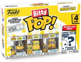 Funko - BITTY POP!: Minions - Eye Matie 4PK - COLLECTIBLES - Multicolor