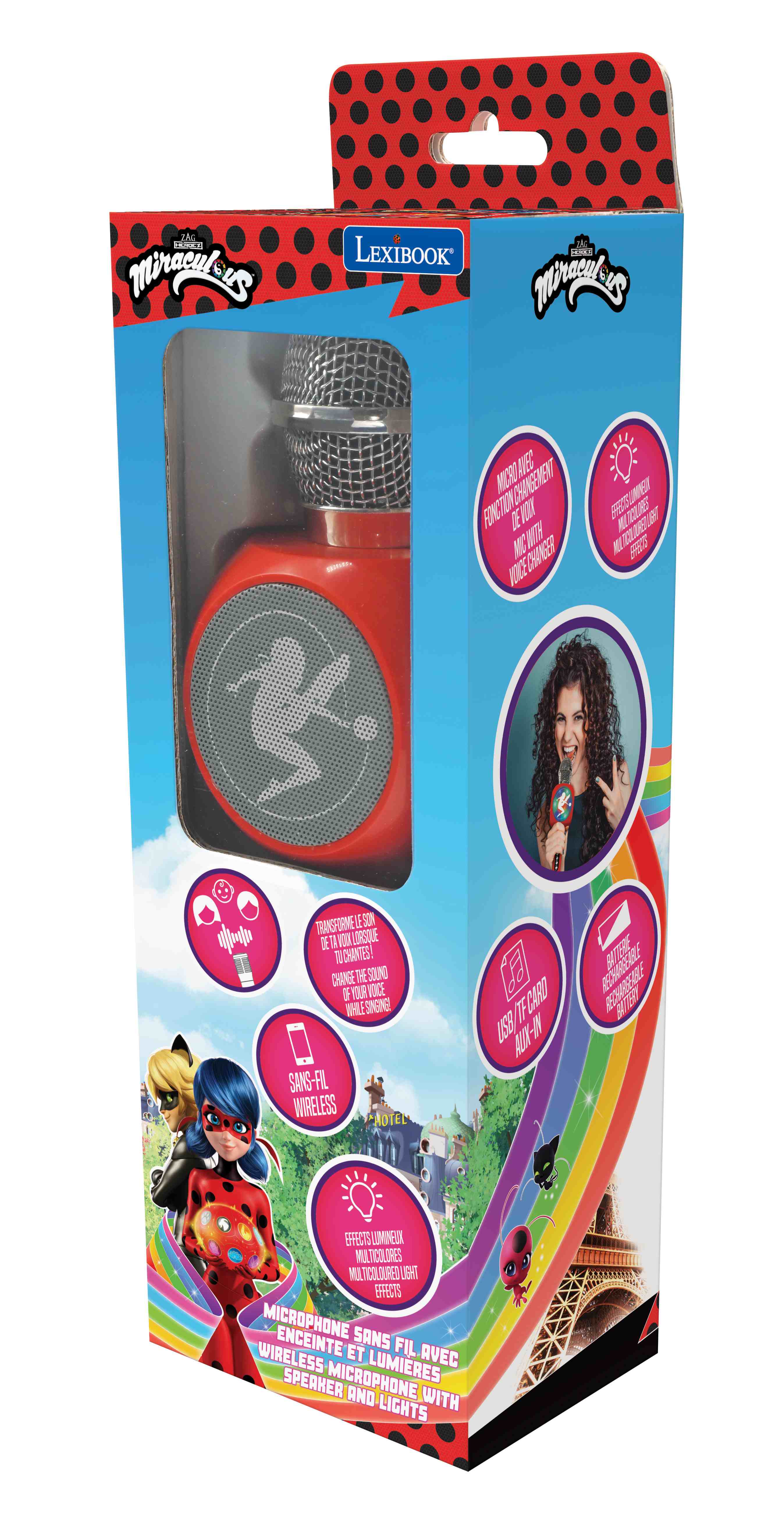 Miraculous LexiBook

- Microphone Sans Fil Avec Lumière
- Enceinte Et Fil Avec Lumière
- Microphone Sans Fil Avec Lumière
- Enceinte Et Fil Avec Lumière
- Microphone Sans Fil Avec Lumière
- Enceinte Et Fil Avec Lumière

SANS-FIL WIRELESS

- HOTEL
- CARO
- IF I USB ALDK-IN
- RSRELE
- B BATER
- EFETS LIMINEOX
- MULTICOLORES
- UN MUL TCOLDURED
- LGH EFFESTS
- MICROPHONE
- SANS WIRELESS
- ENCEINTE ET FIL
- SPEAKER
- MICROPHONE
- LUMIERES AND LIGHTS WITH